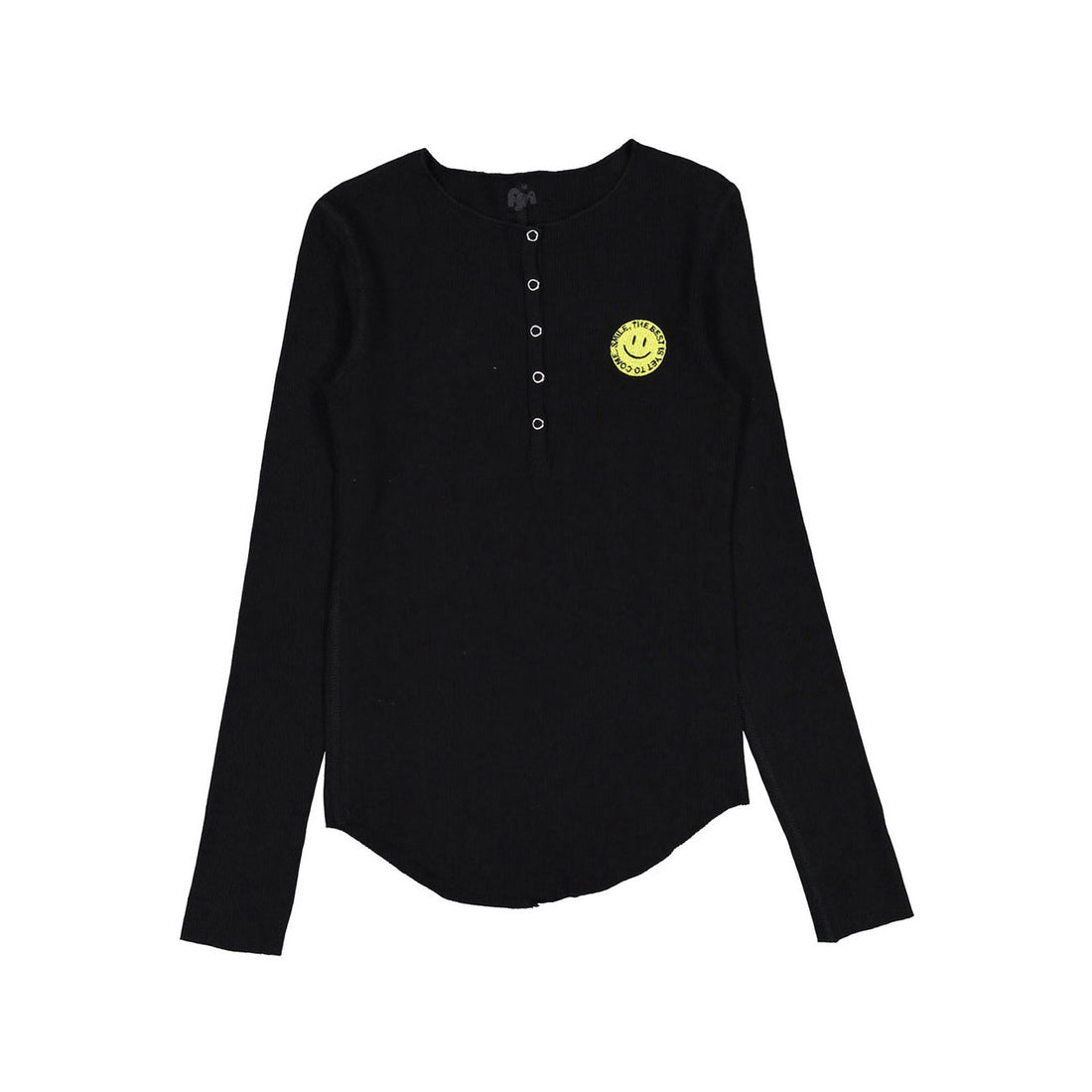 FYI Black Smile Tee