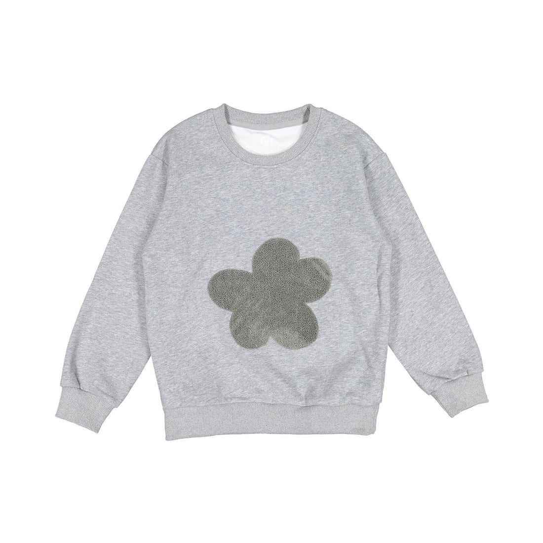 FYI Grey Flower Sweatshirt