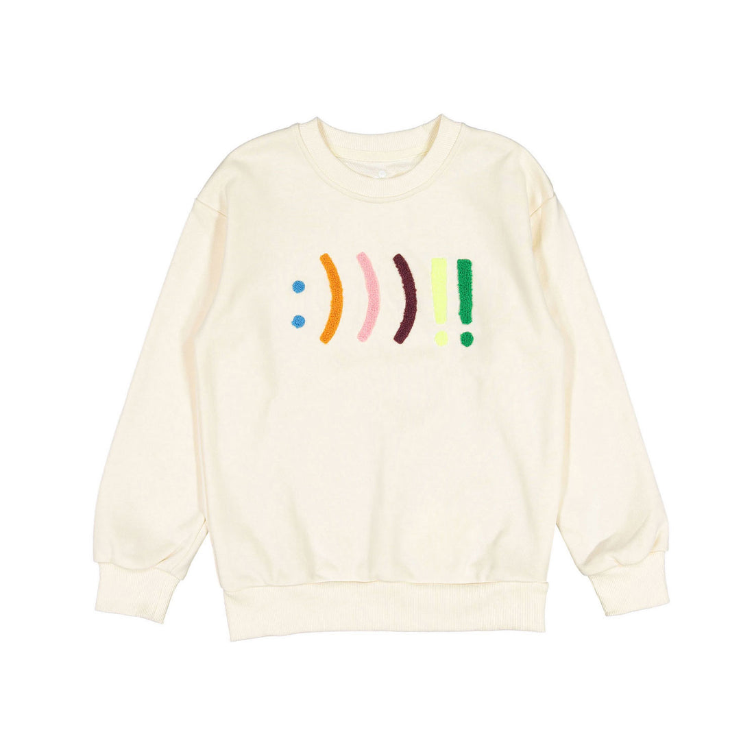 FYI Cream Smile Sweatshirt