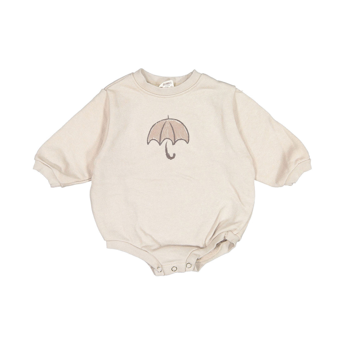 Bebe Holic Umbrella Romper - Beige