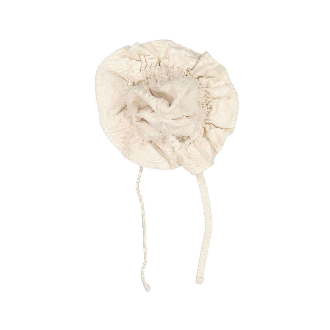 Bebe Holic Rib Bucket Hat - Cream