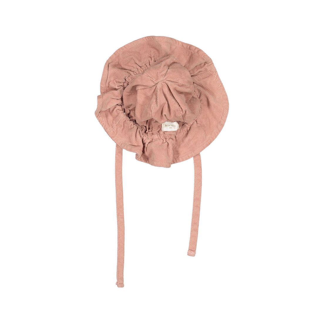 Bebe Holic Rib Bucket Hat - Pink