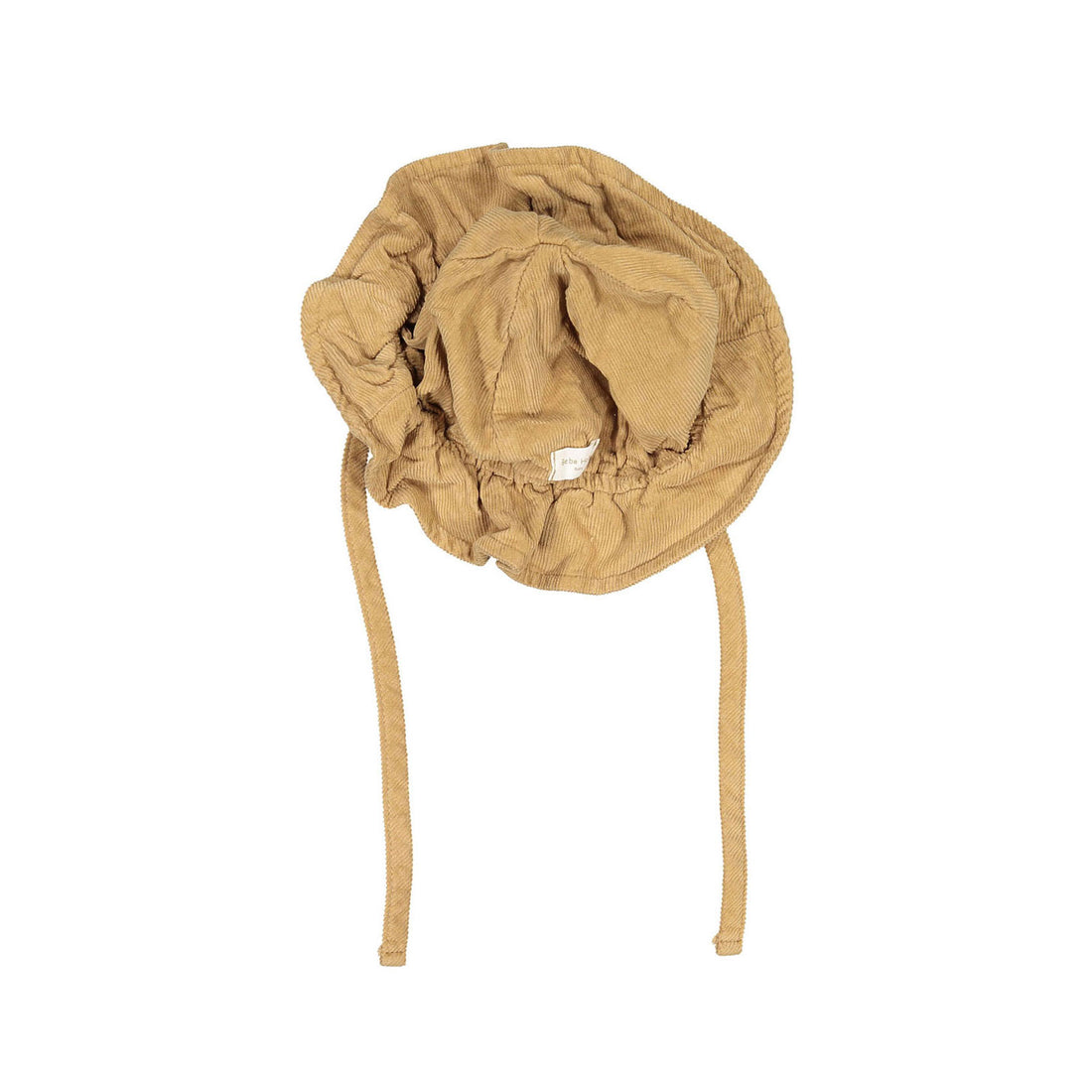 Bebe Holic Rib Bucket Hat - Beige