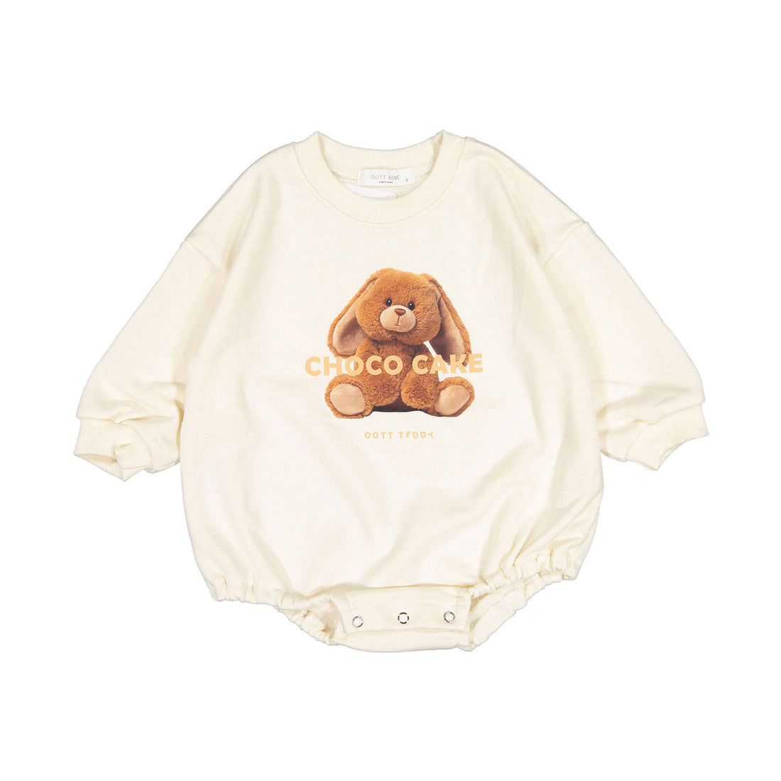 Oott Bebe Cake Romper - Cream