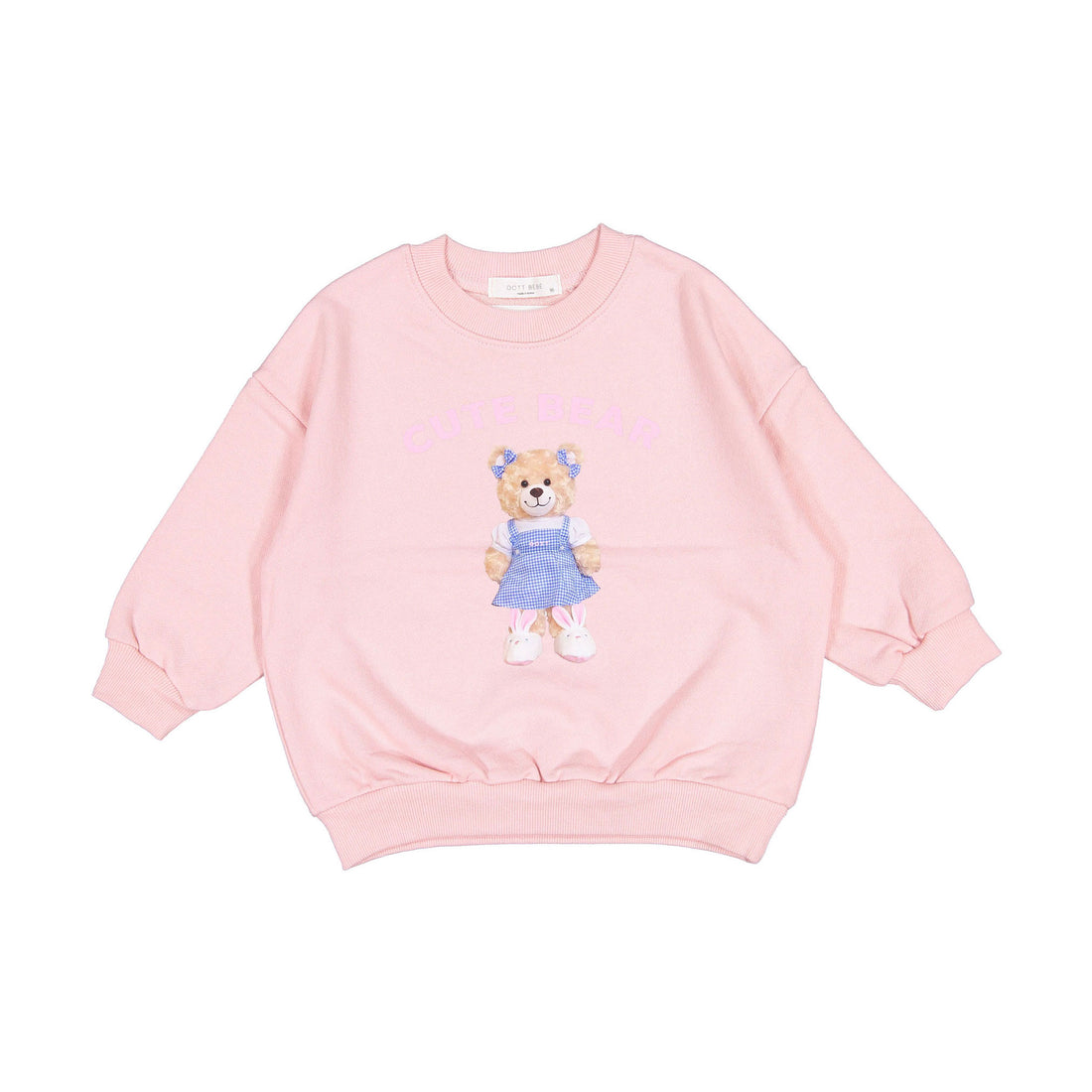 Oott Bebe Ice Cream Bear Sweatshirt - Pink