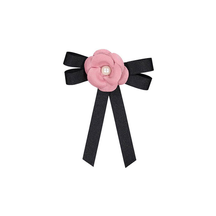 Aosta Coco Ribbon Hairpin - Pink