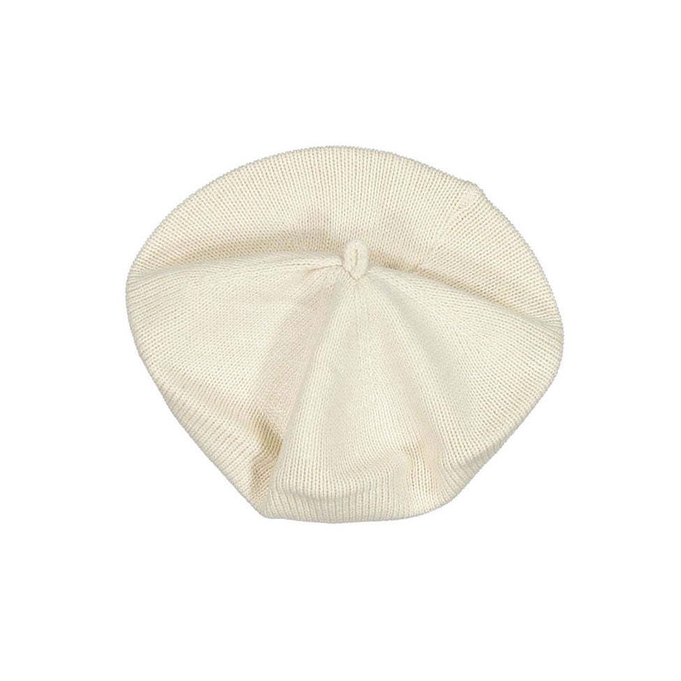Aosta Beret Hat - Ivory