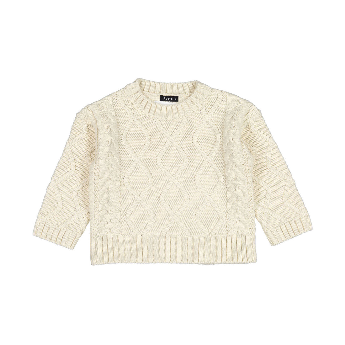 Aosta Twid Knit Tee - Ivory