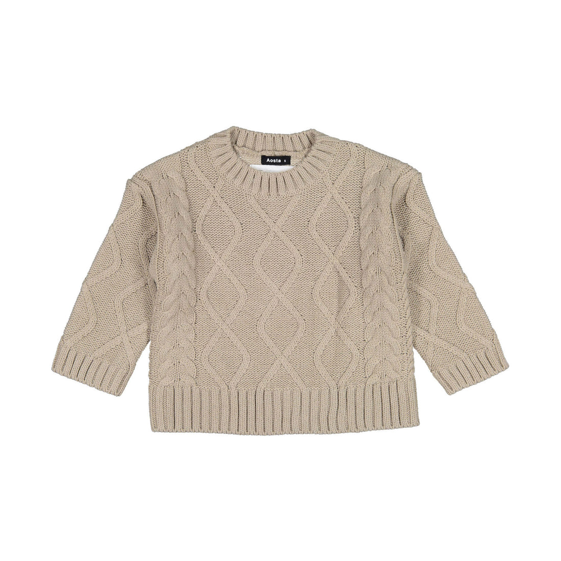 Aosta Twid Knit Tee - Mocha