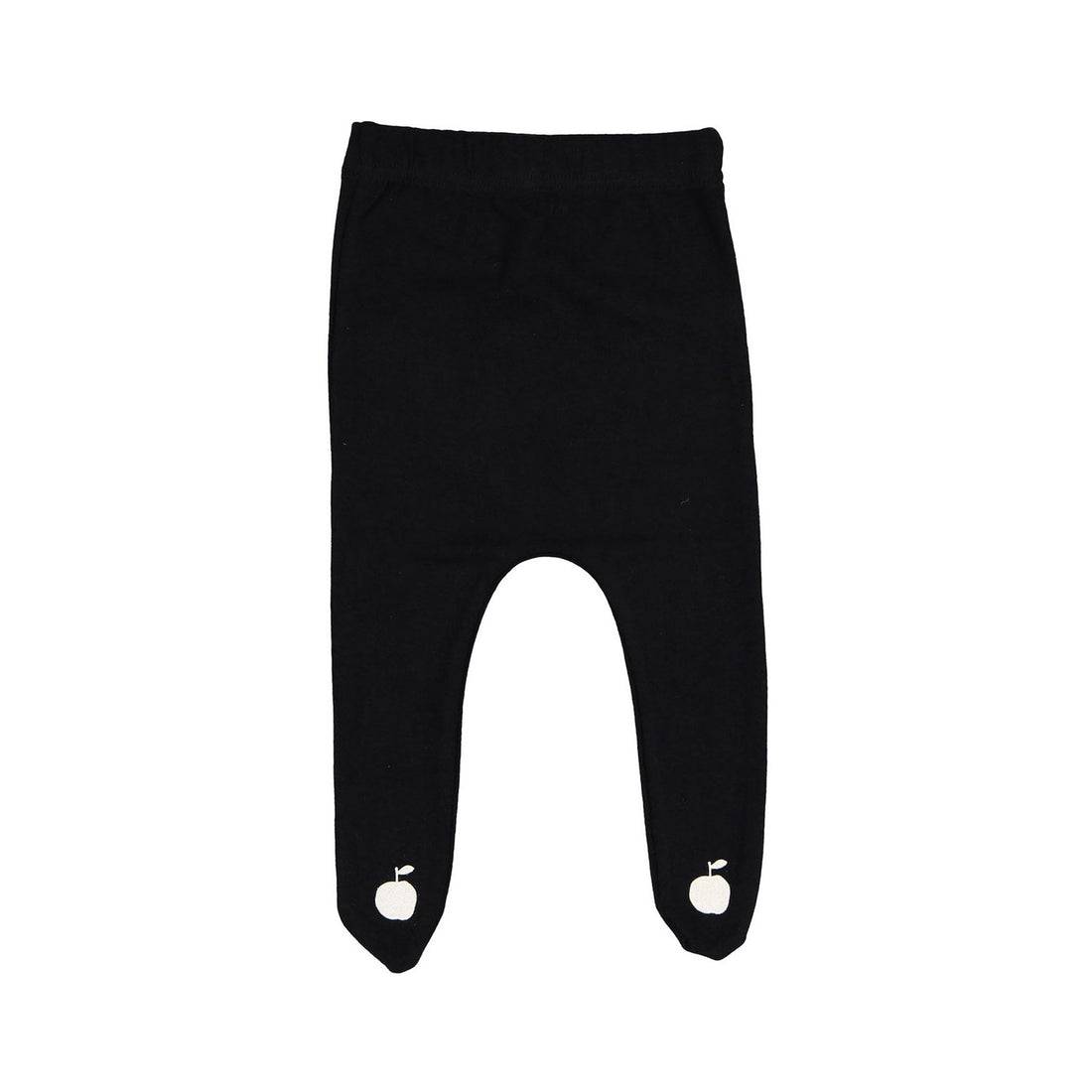 Aosta Apple Foot Leggings - Black