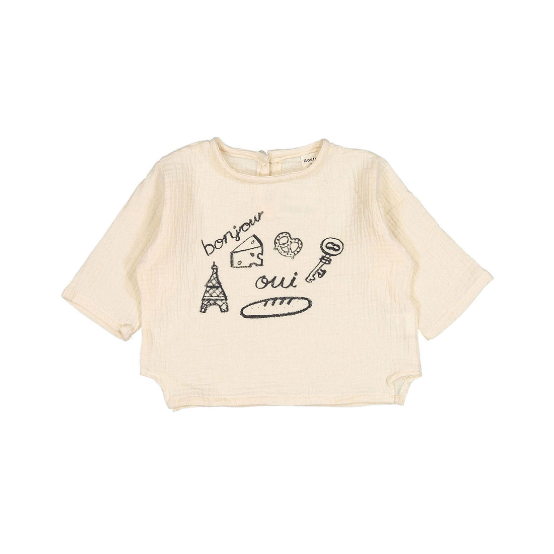 Aosta Bonjour Shirt - Ivory