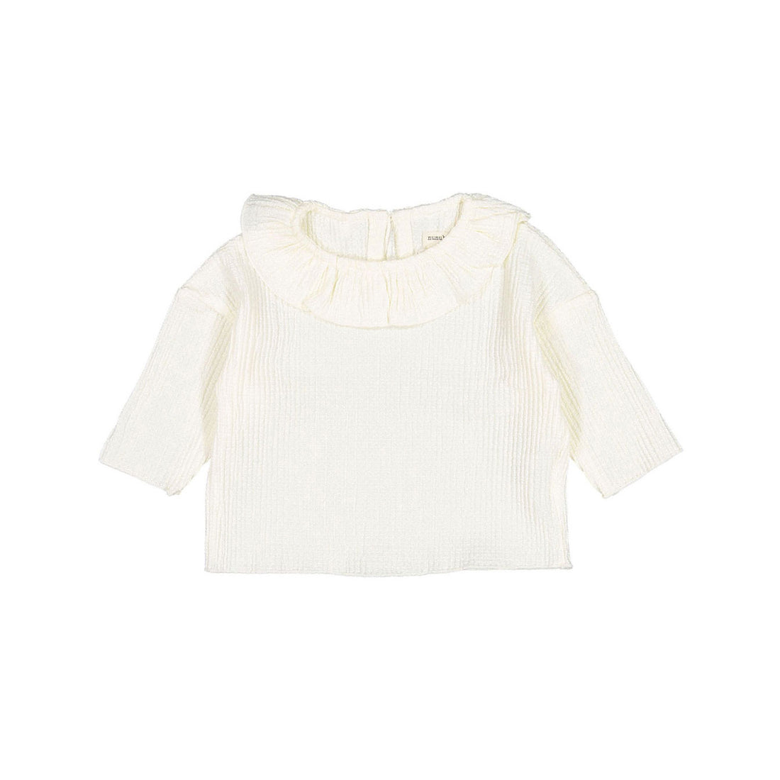 Nunubiel Bebe Herb Frill Tee - Cream