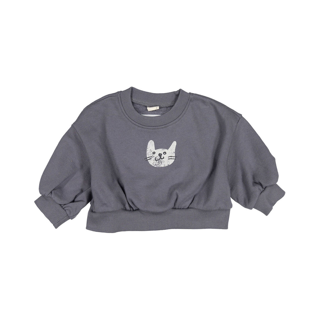 Nunubiel Cat Sweatshirt - Gray