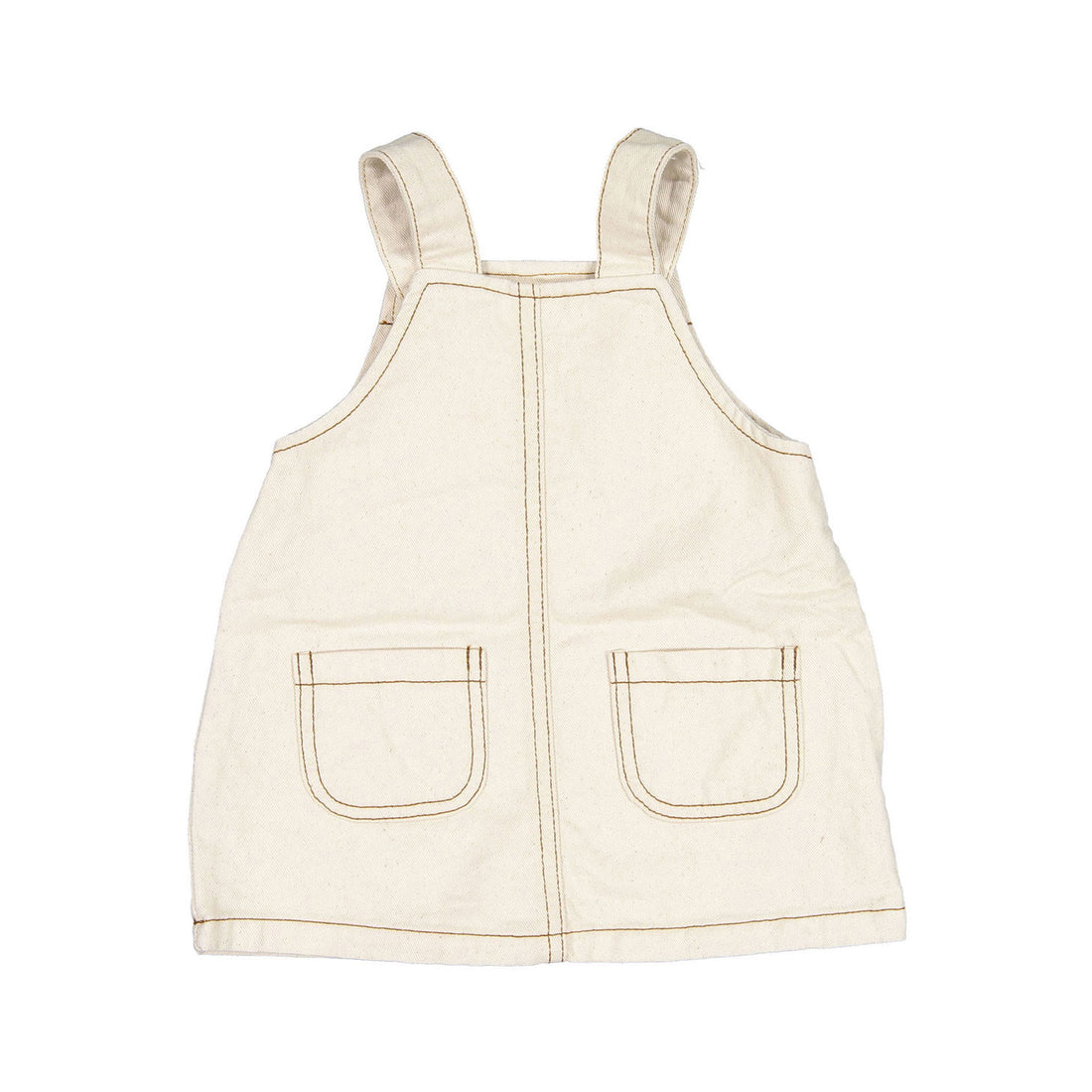 Nunubiel Denim Dungarees - Cream