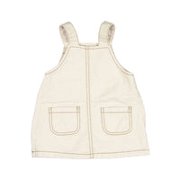 Nunubiel Denim Dungarees - Cream