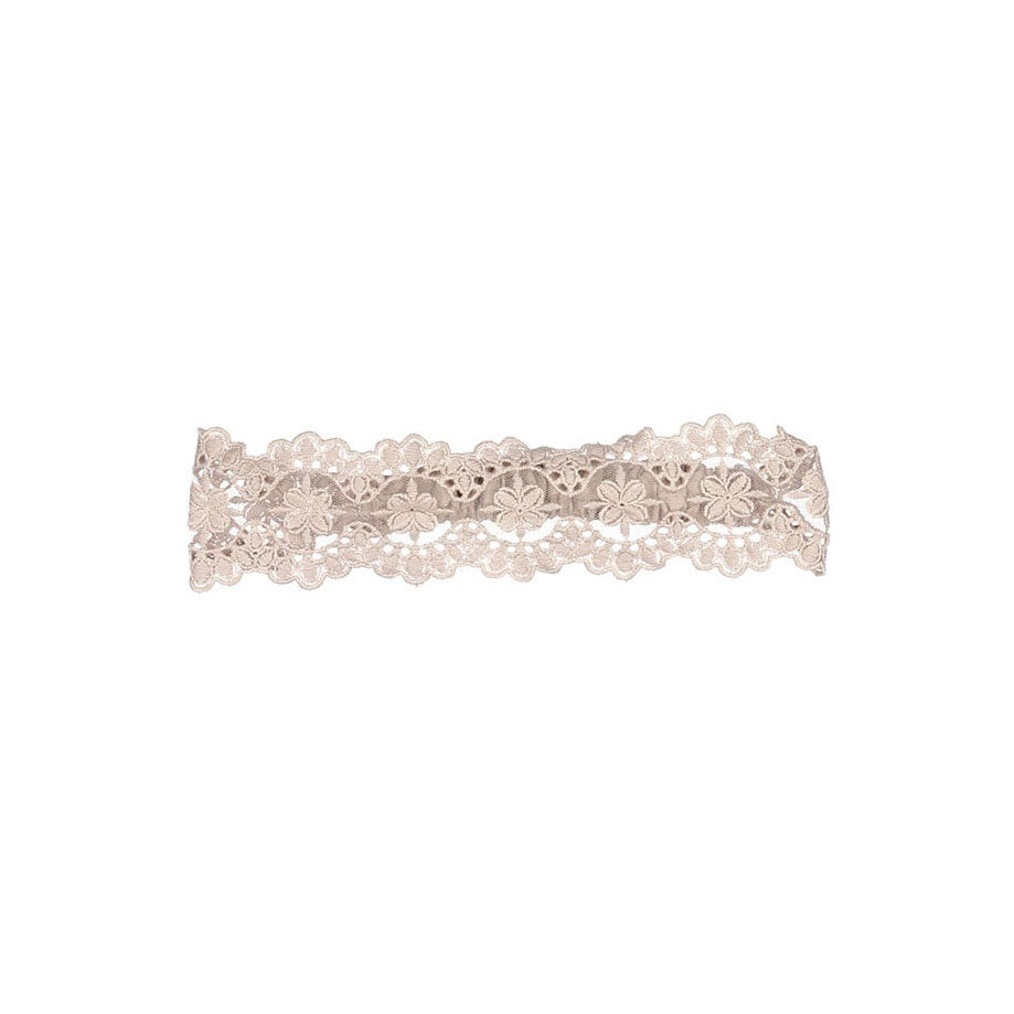 Nunubiel Lace Hairband - Beige
