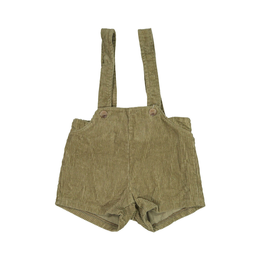 Hi Byebebe Barmond Rib Dungarees - Khaki