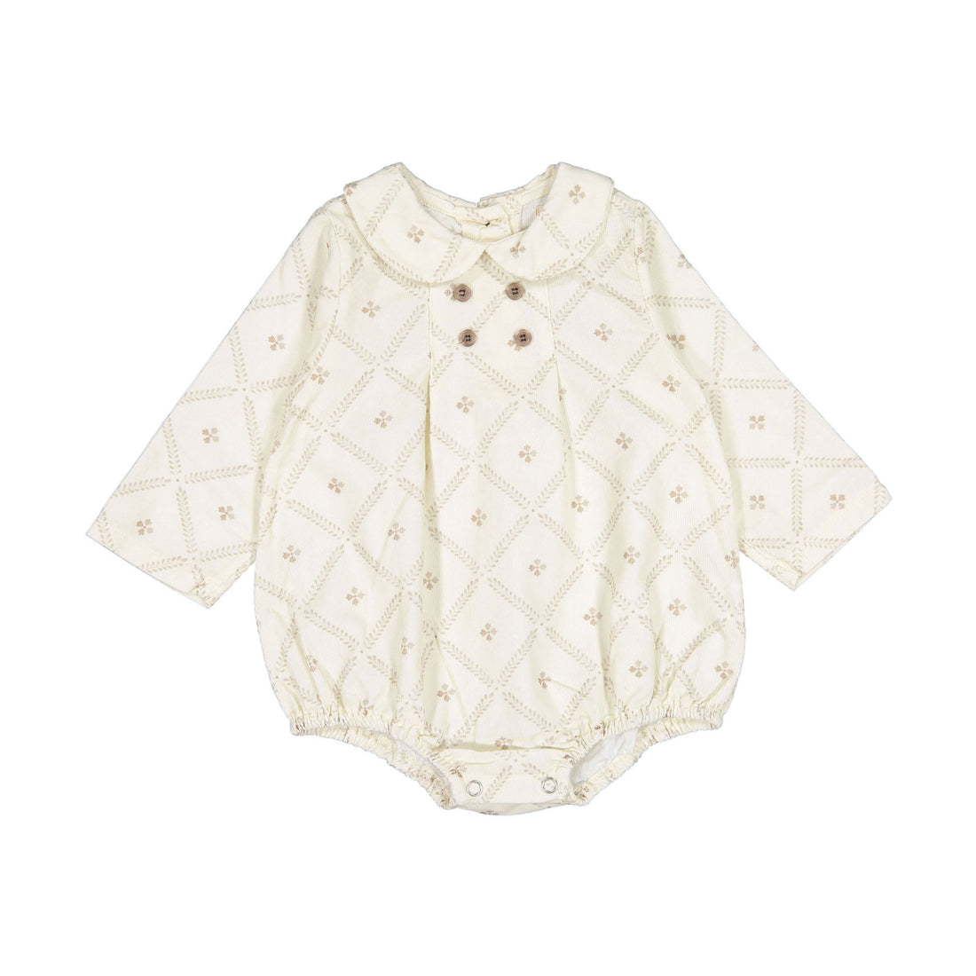 Hi Byebebe Vincent Button Romper