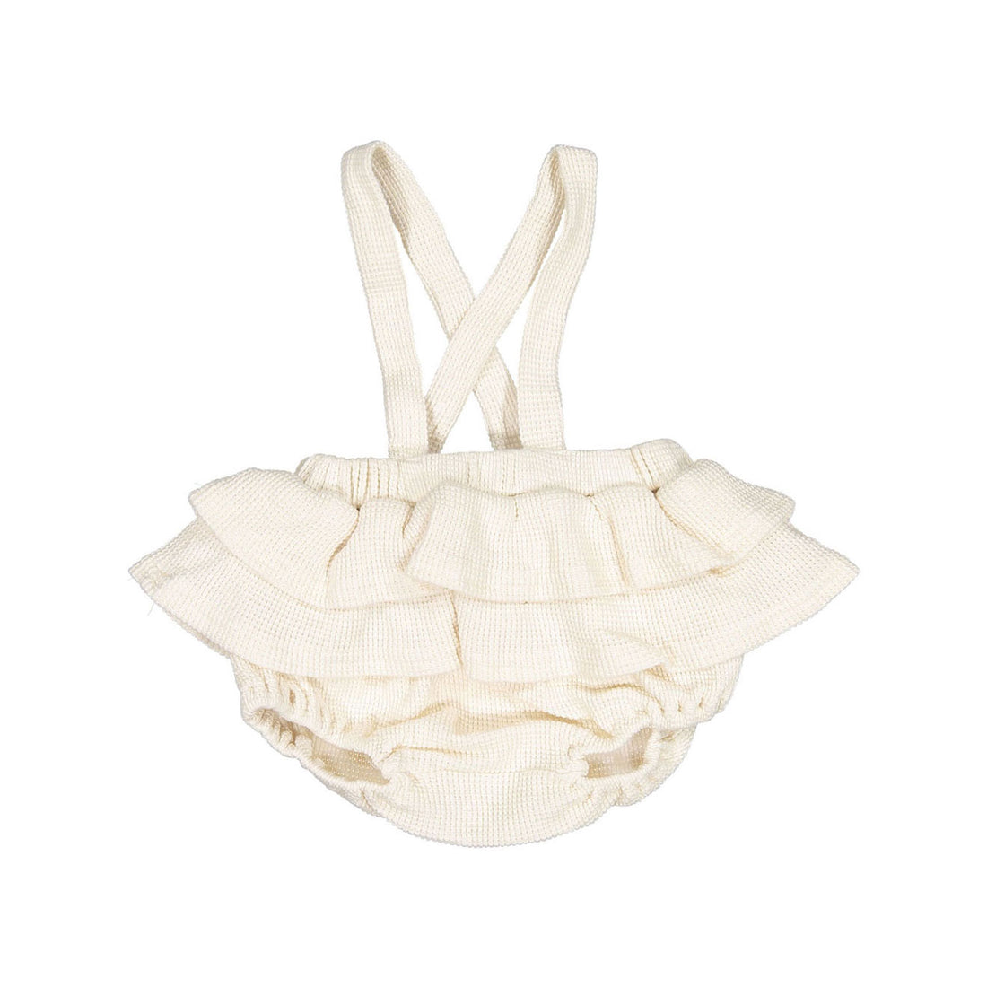 The Beige Cancan Dungarees Bloomer - Cream