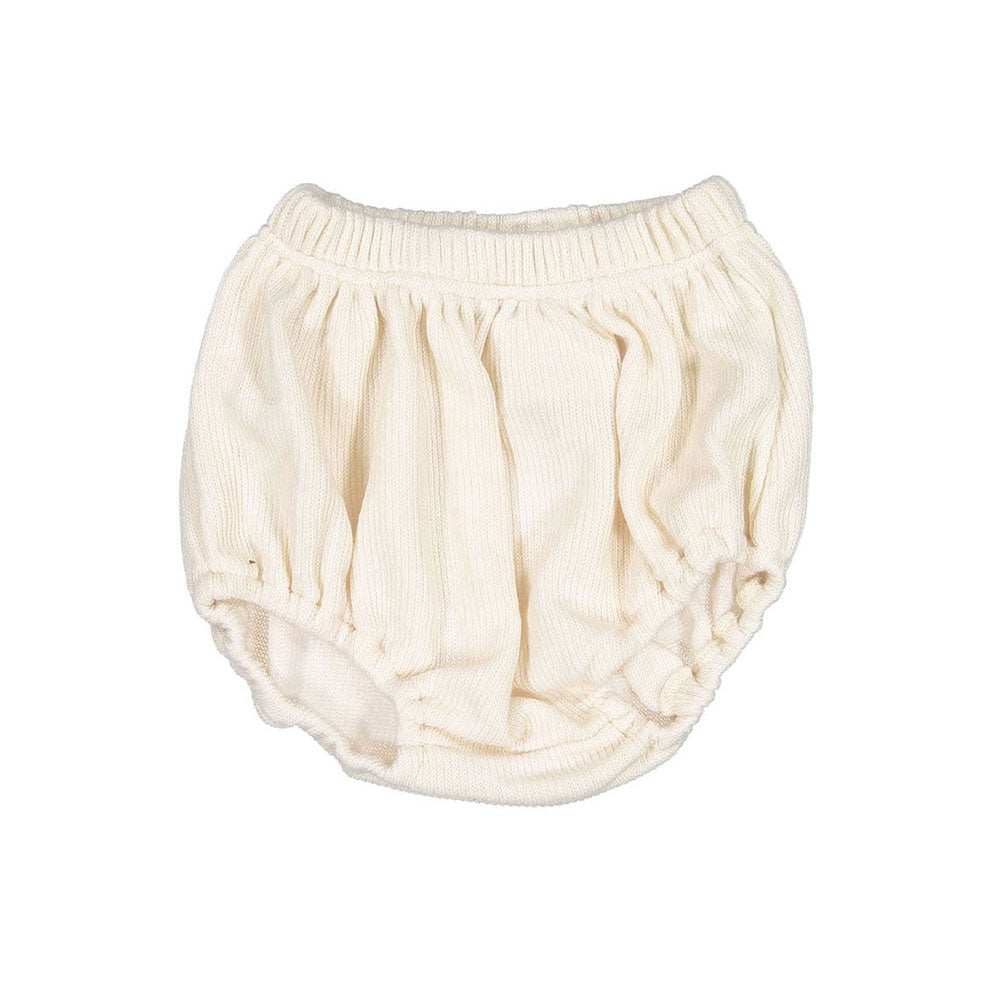 La Camel Mono Knit Bloomer - Cream