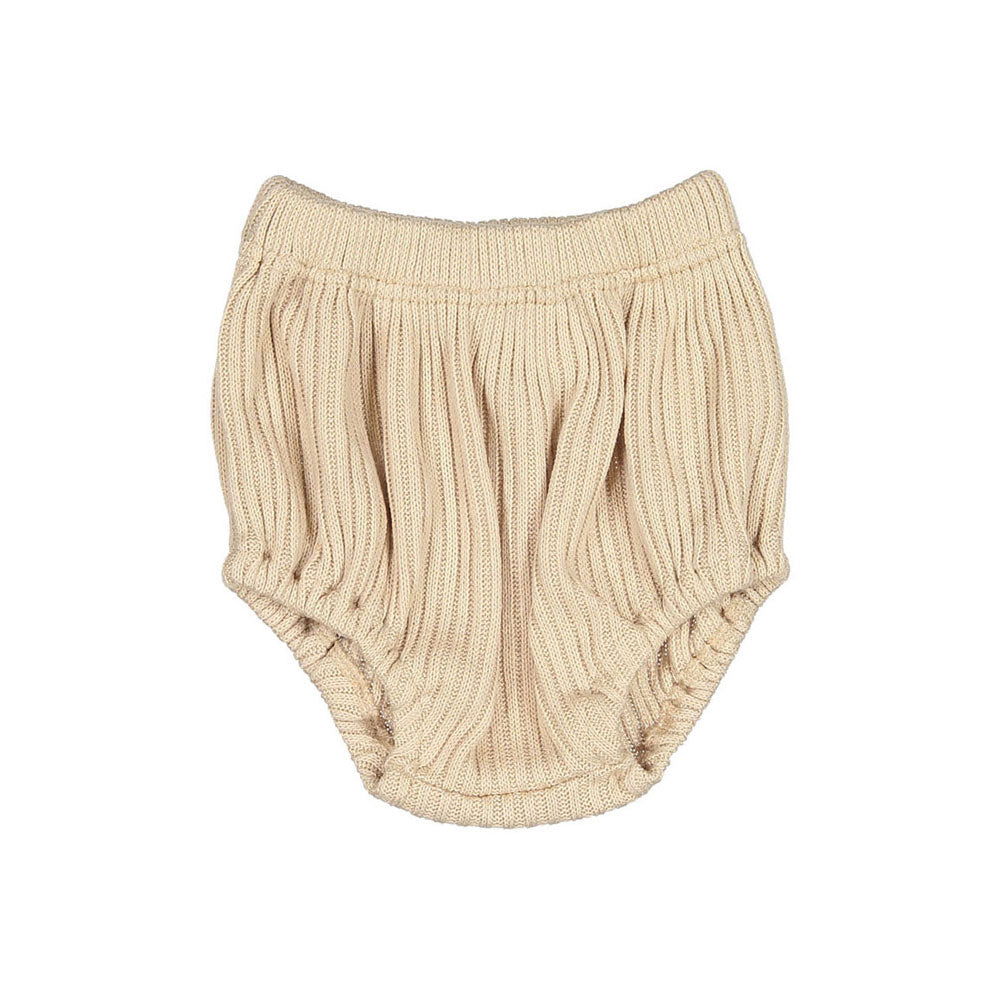 La Camel Mono Knit Bloomer - Beige