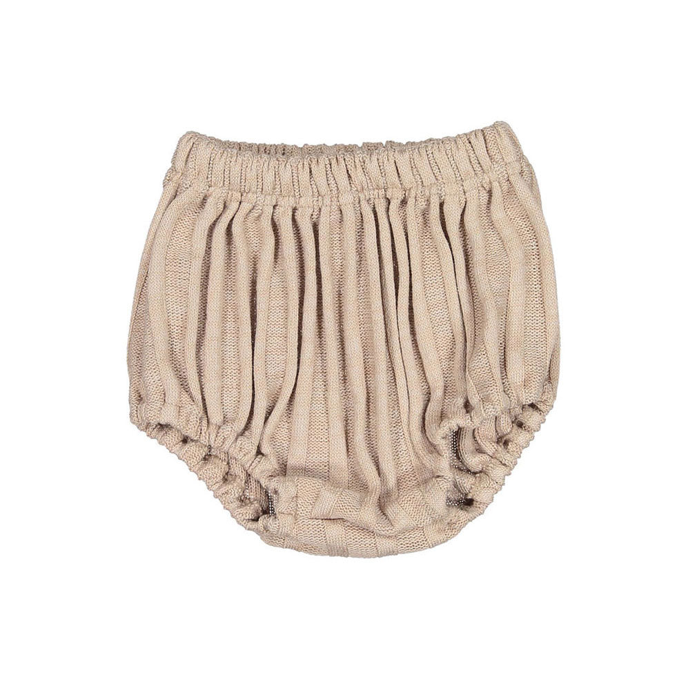 La Camel Mono Knit Bloomer - Mocha