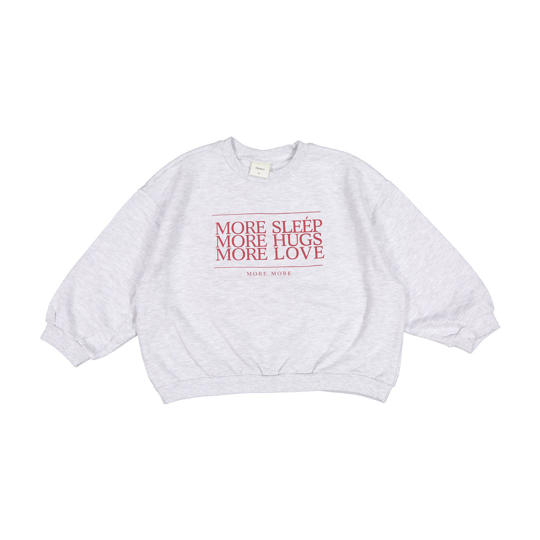 Digreen More More Sweatshirt - White-Melange