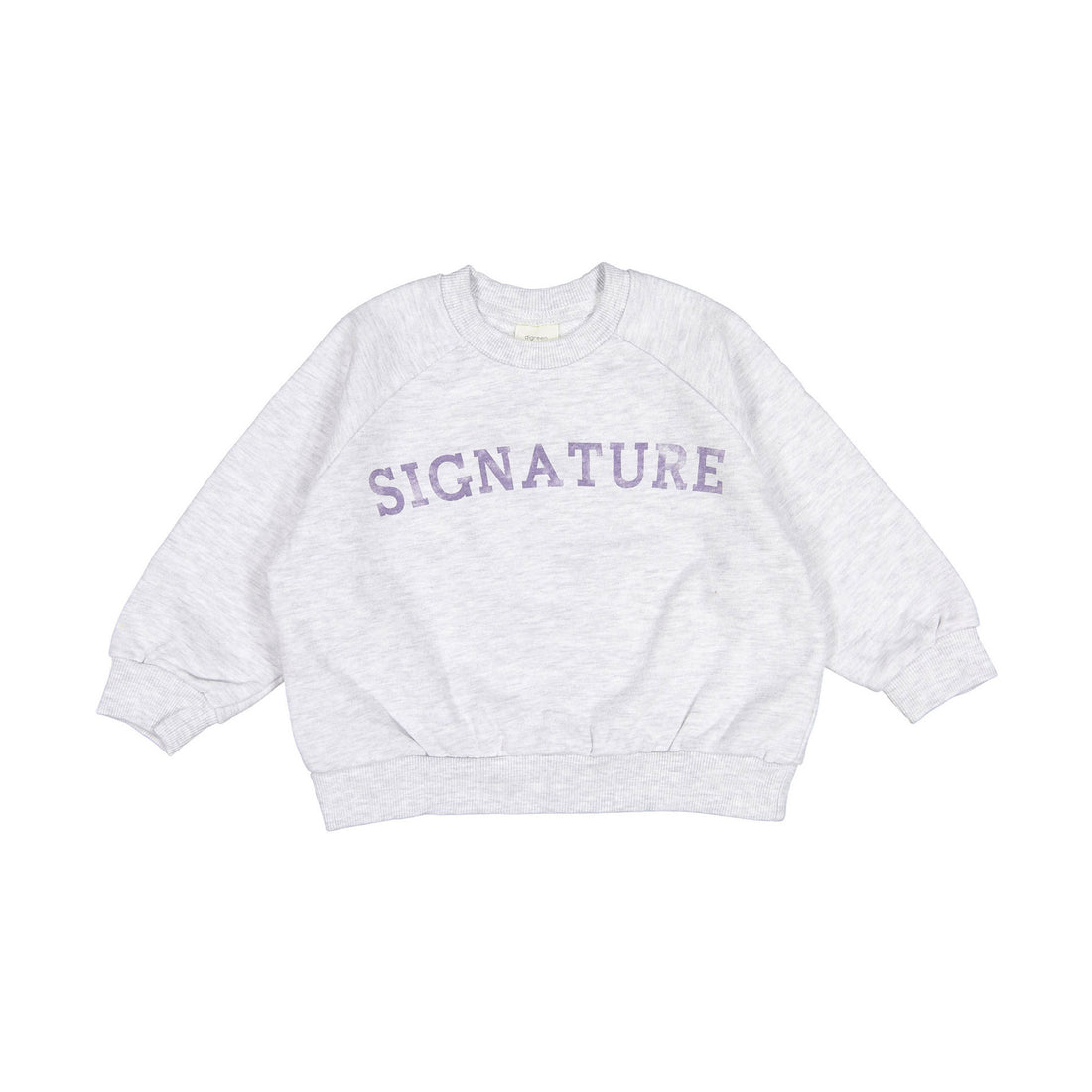 Digreen Signature Sweatshirt - White-Melange