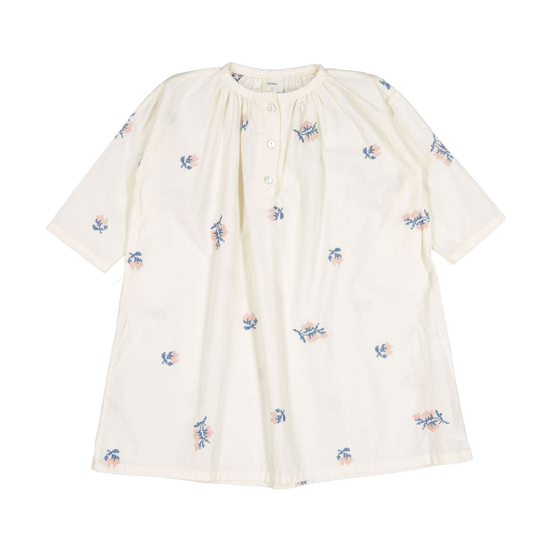 Digreen French Dress - Cream