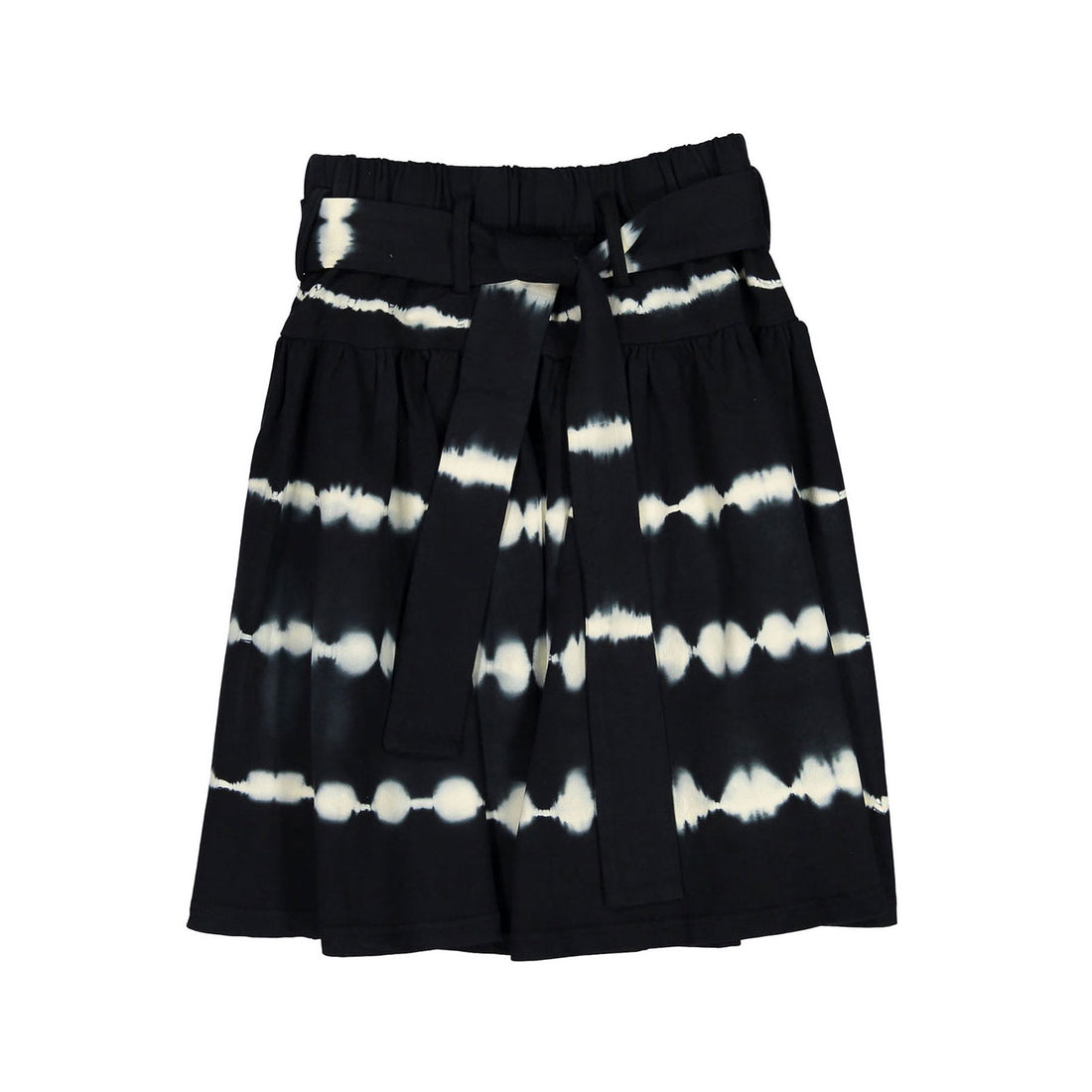 Steph Black Tie Dye Sweat Skirt