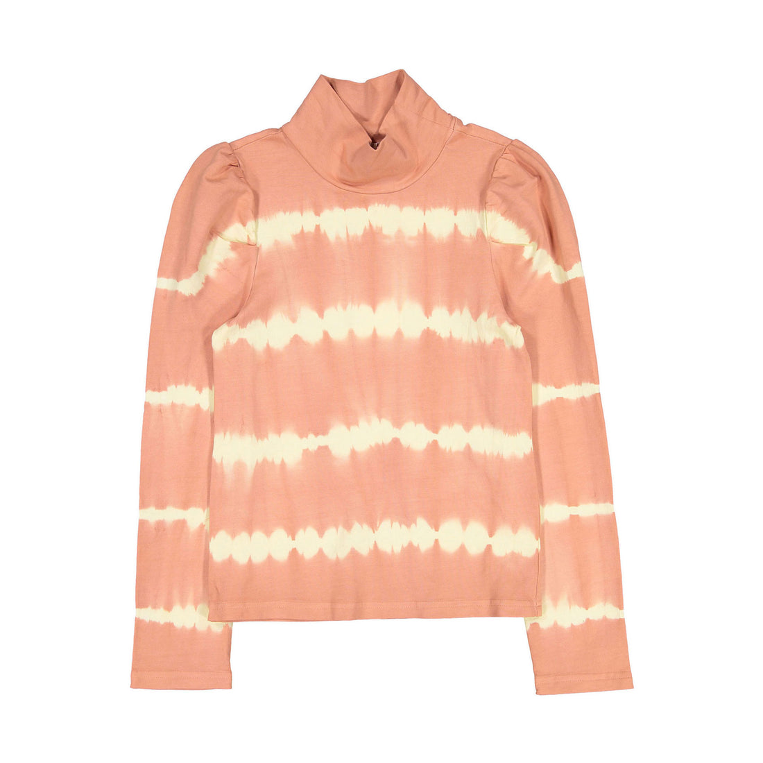 Steph Burnt Rose Tie Dye Turtleneck Sweat