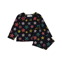 Sonia Rykiel Black Sana Stars Multi Print Baby Set