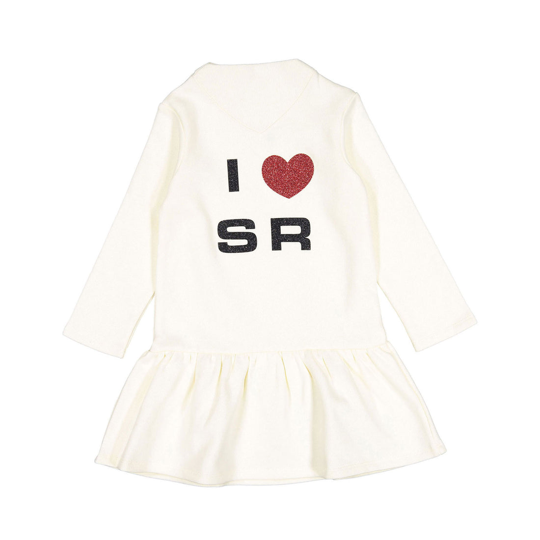 Sonia Rykiel White Shana I Love SR Dress