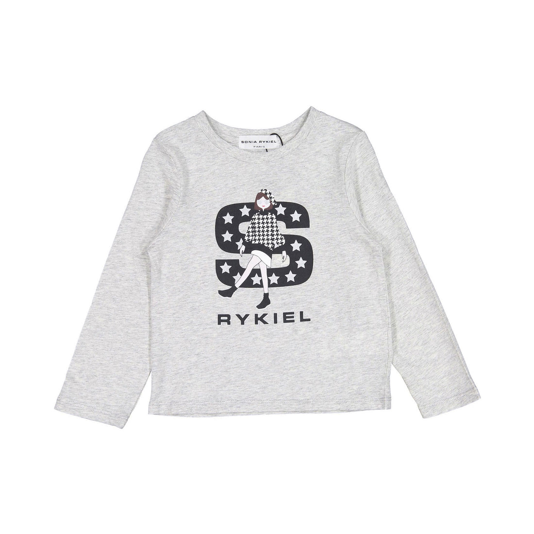Sonia Rykiel Grey Sharleen Big "S" Tee