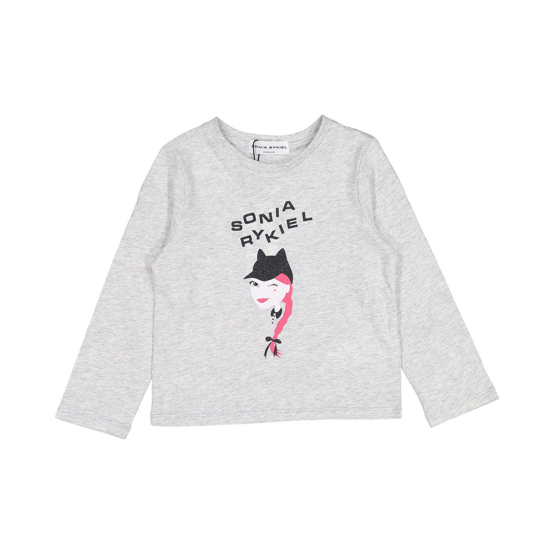 Sonia Rykiel Grey Shay Carton Graphic Tee
