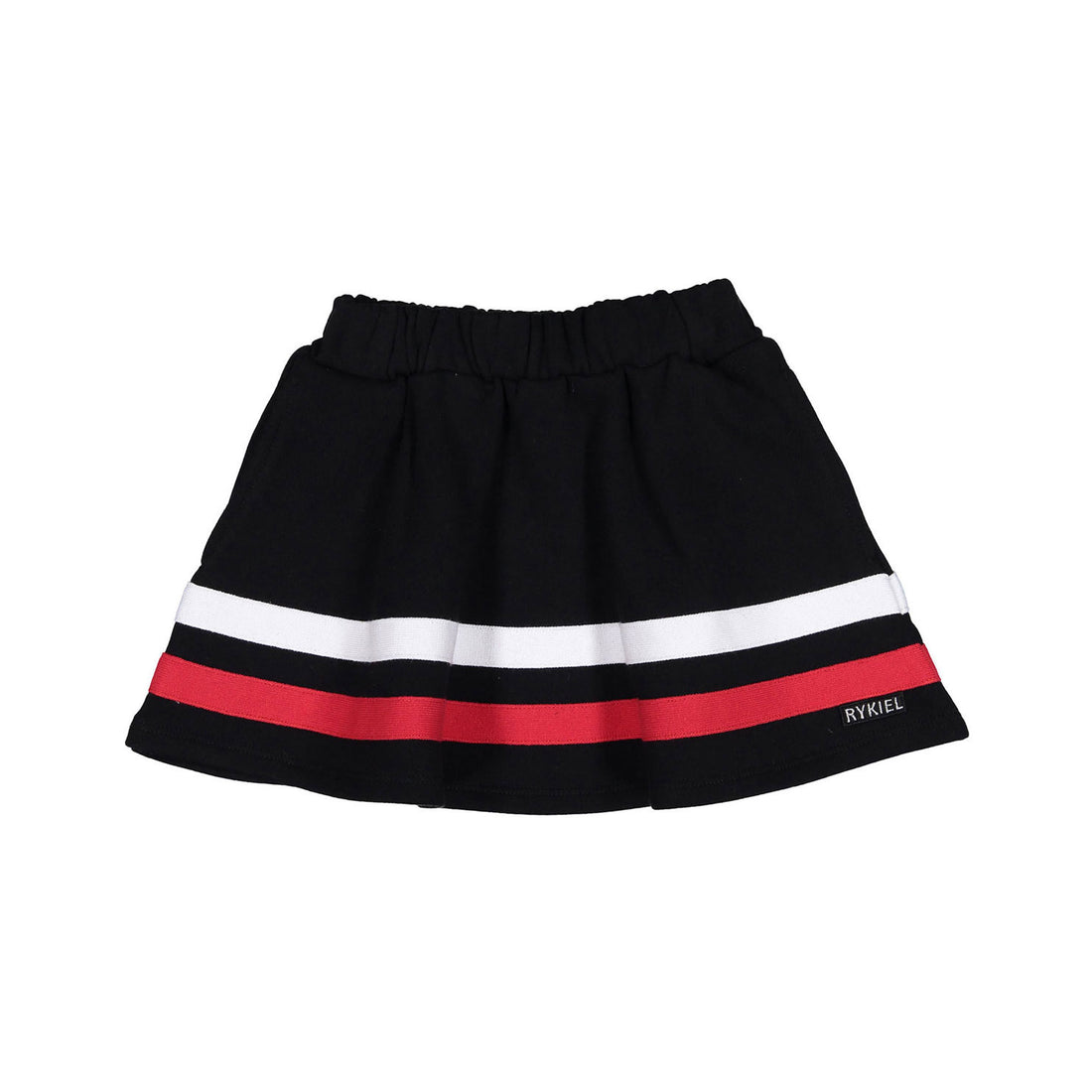 Sonia Rykiel Black Soledad Double Stripe Skirt