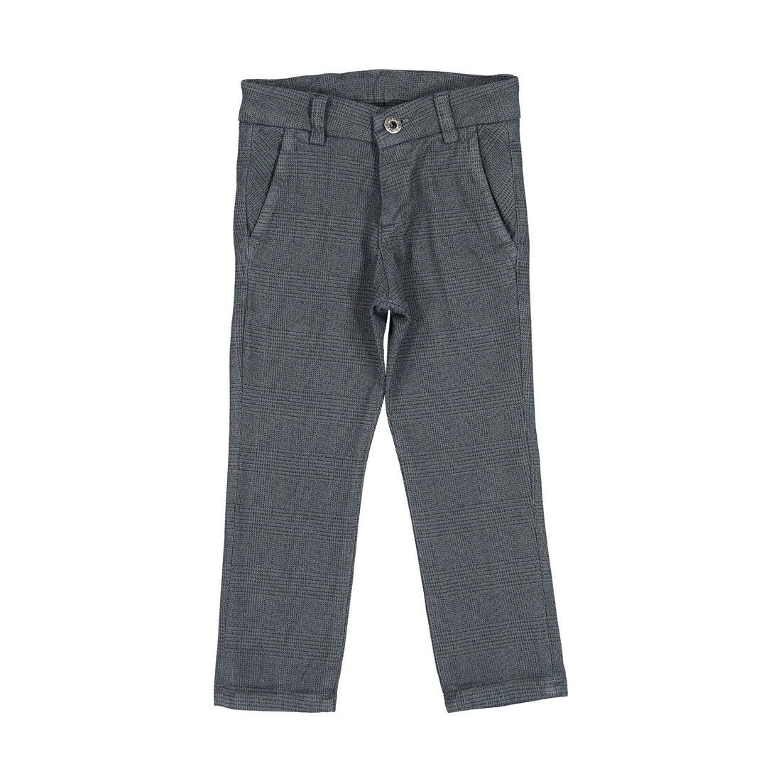 Manuelle Frank Grey Plaid Pants