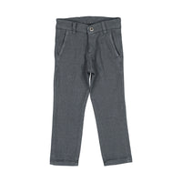 Manuelle Frank Grey Plaid Pants