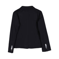 Manuelle Frank Black Double Breasted Blazer
