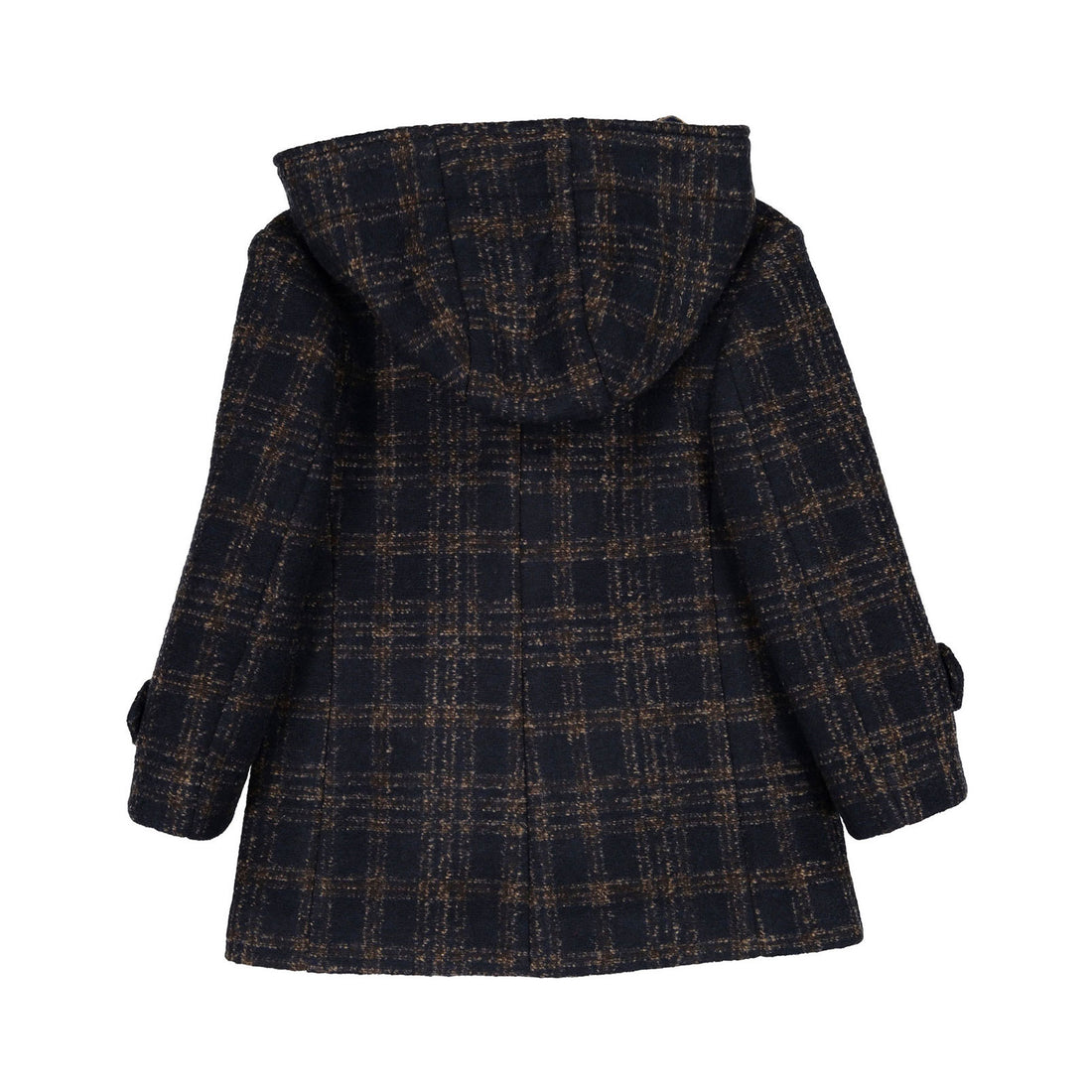 Manuelle Frank Blue Plaid Wool Jacket