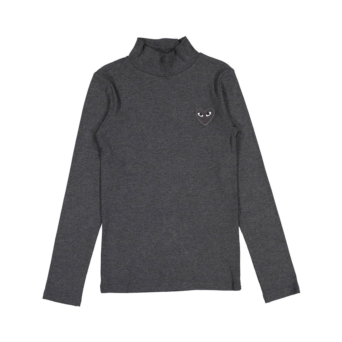 zero + us Grey Soft Ribbed Turtleneck