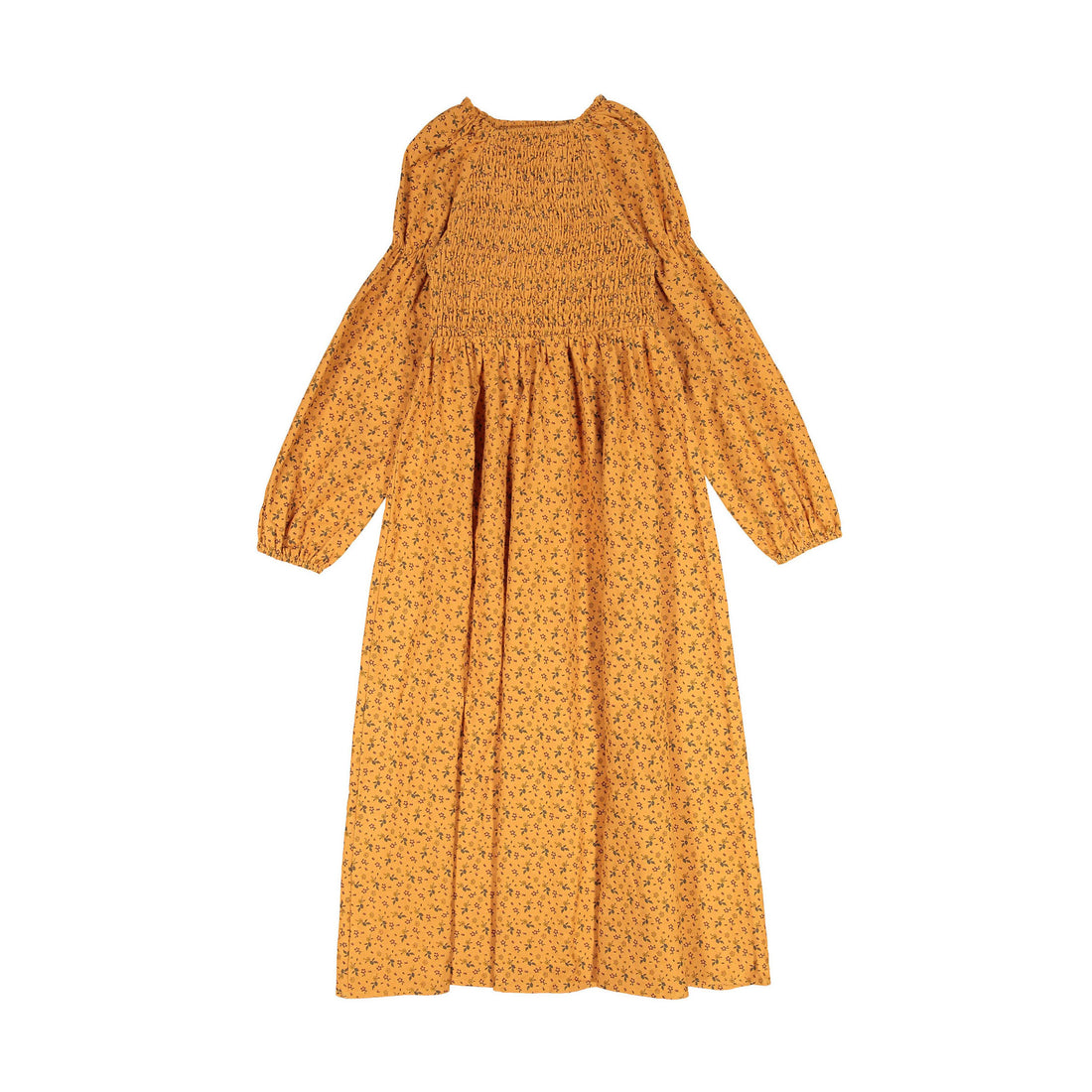 ROWE Autumn Floral Smocked Maxi Dress