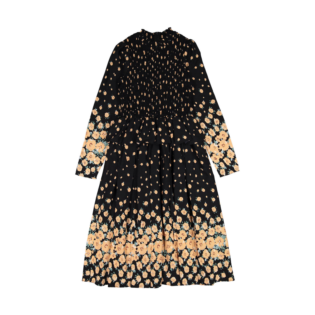 A4 Sprinkled Floral Smocked Dress