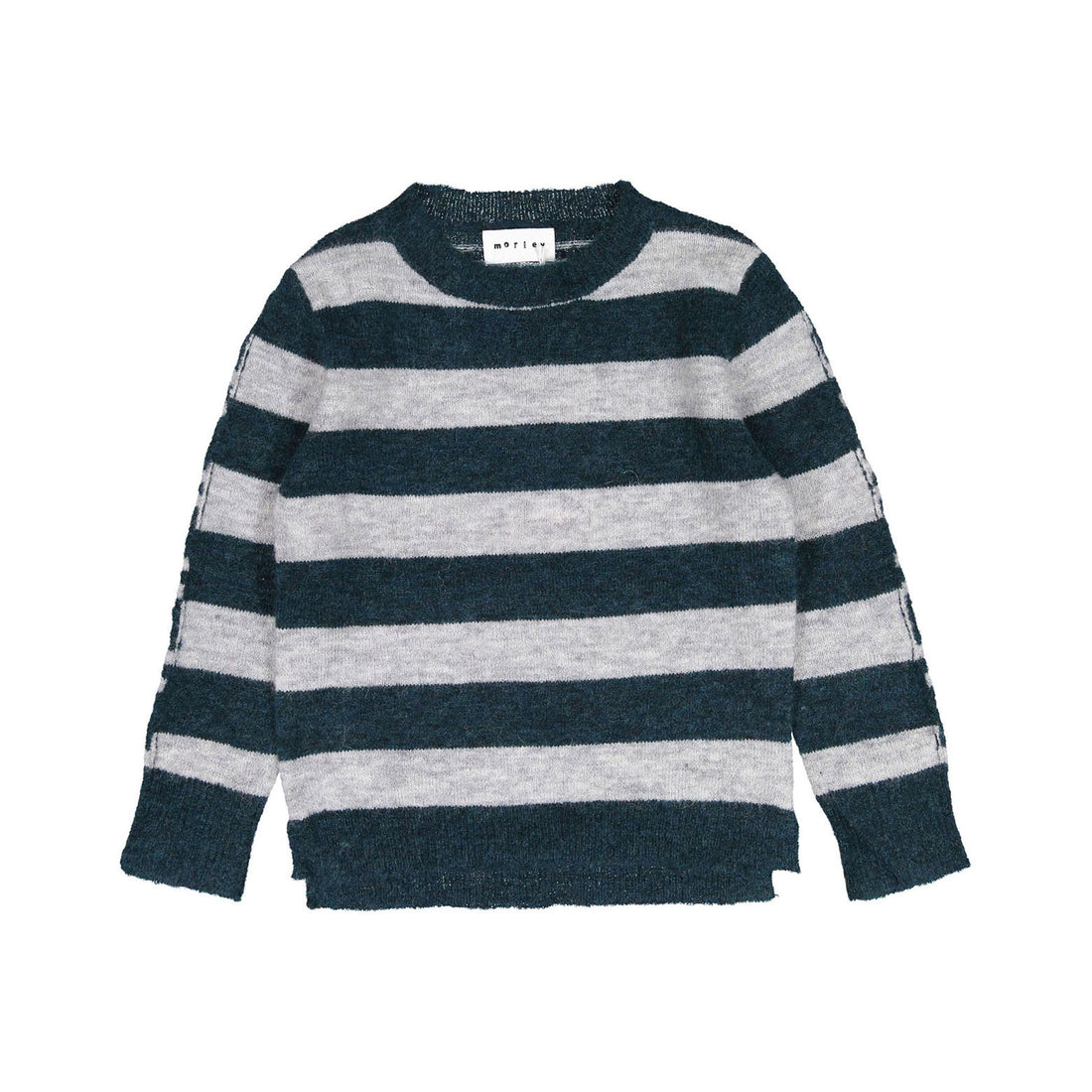 Morley REX Sweater Boys - ALPACA - Pine/ Pebble
