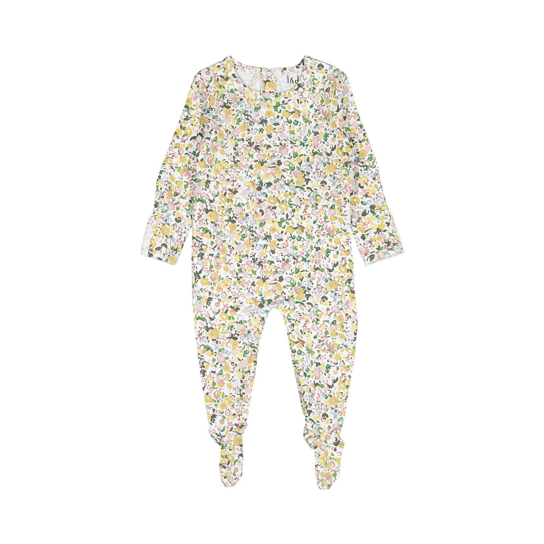Ladida Dark Floral Footie