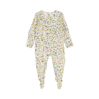 Ladida Dark Floral Footie