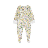 Ladida Dark Floral Footie