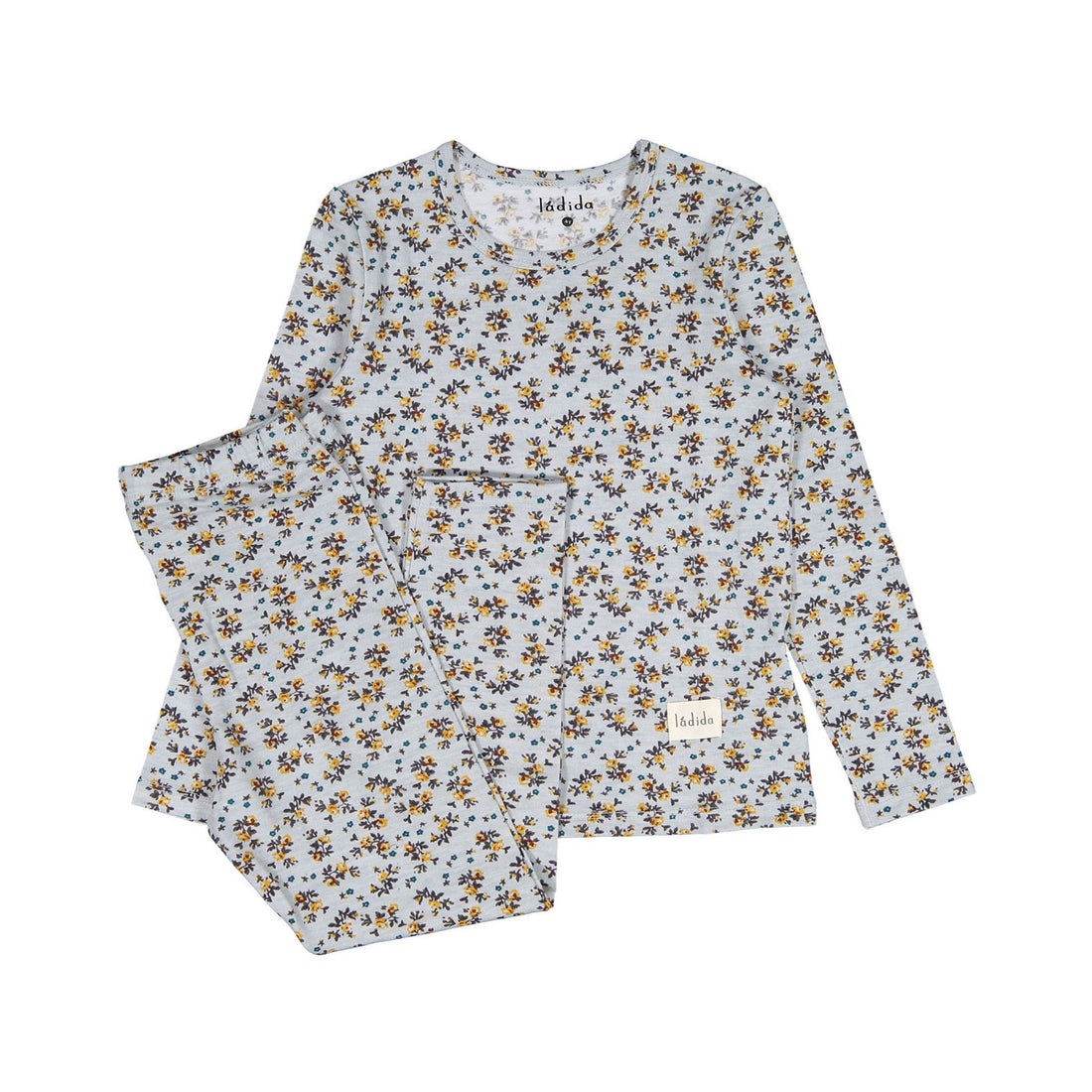 Ladida Light Blue Floral Pajamas