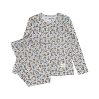 Ladida Light Blue Floral Pajamas