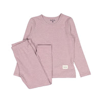 Ladida Lavender Pointelle Pajamas